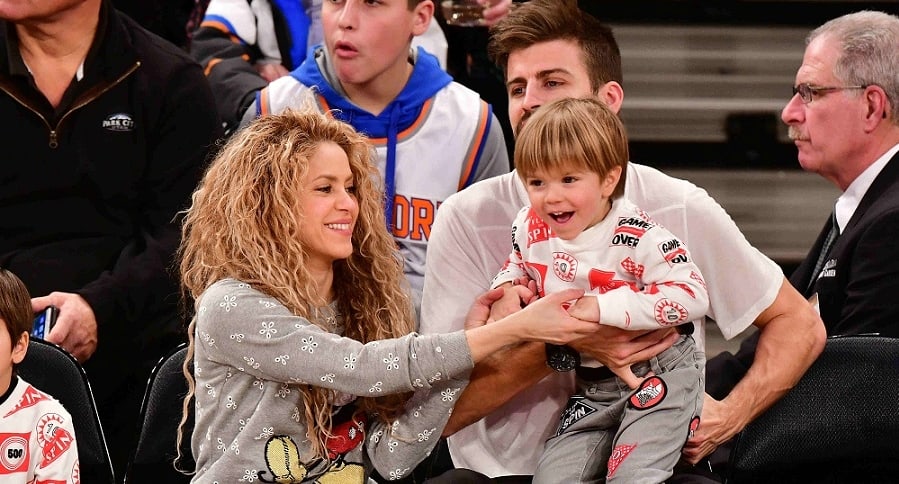 Shakira y su familia