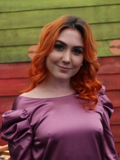 Carolina López, actriz.