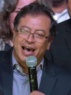 Iván Duque y Gustavo Petro