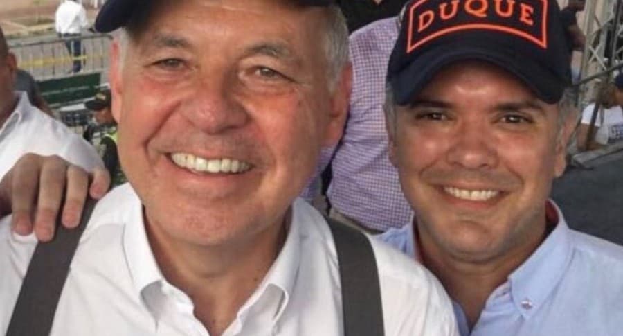 Alejandro Ordóñez e Iván Duque