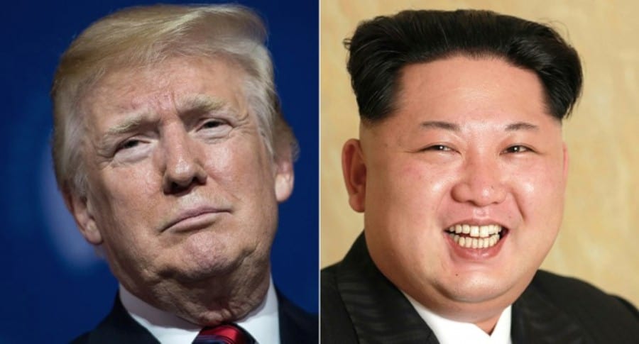 Trump y Kim