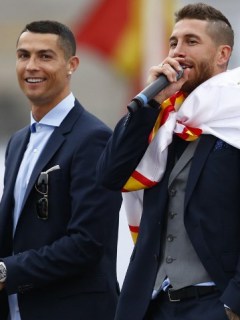 Cristiano Ronaldo y Sergio Ramos