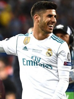 Marco Asensio y Dua Lipa