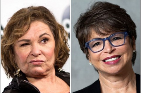 Roseanne Barr y Valerie Jarrett