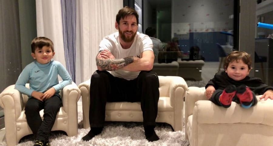 Lionel Messi e hijos Lionel Messi e hijos