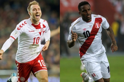 Dinamarca vs. Perú