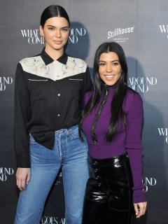 Kendall Jenner and Kourtney Kardashian