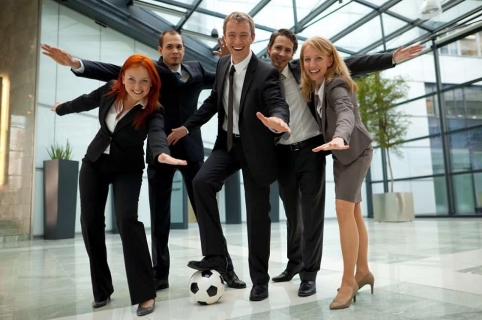 fútbol oficina