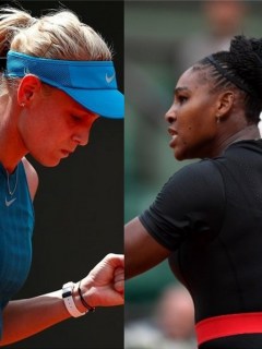 María Sharapova y Serena Williams