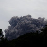 Erupción del volcán de Fuego, en Guatemala