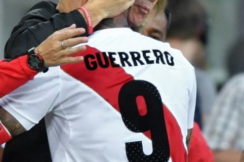 Paolo Guerrero y Ricardo Gareca