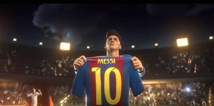 Animado Messi