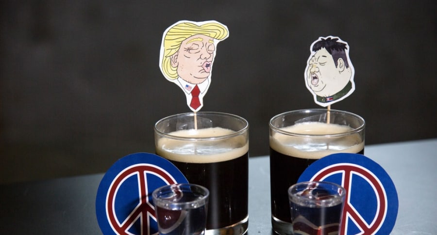Donald Trump y Kim Jong-un