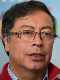 Gustavo Petro e Iván Duque