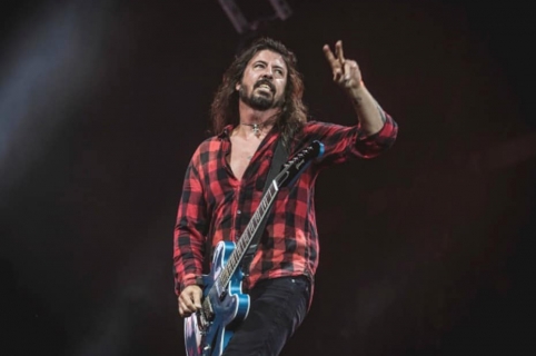 Dave Grohl, vocalista de Foo Fighters.