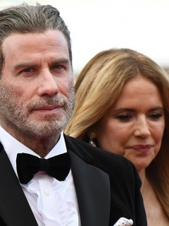 John Travolta y Kelly Preston