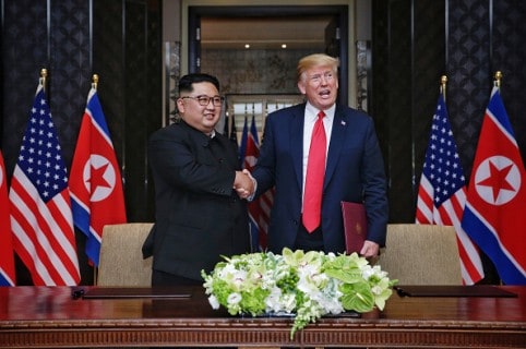 Donald Trump y Kim Jong-un