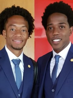 Juan Guillermo Cuadrado y Carlos Alberto Sánchez