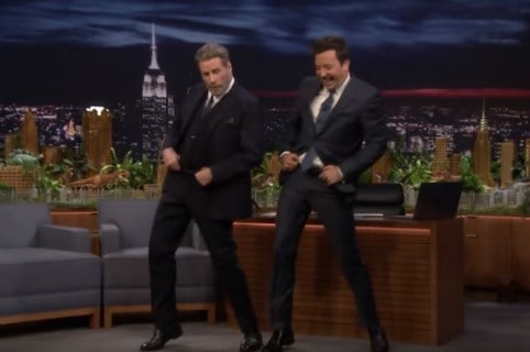 John Travolta y Jimmy Fallon