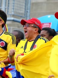Hinchas colombia