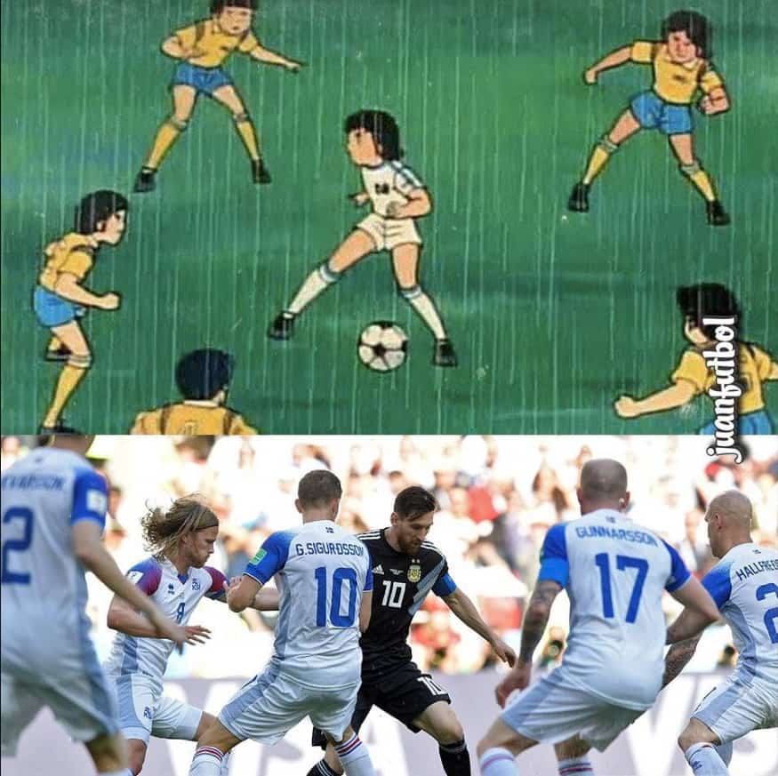 Comparación Messi / Oliver Comparación Messi / Oliver
