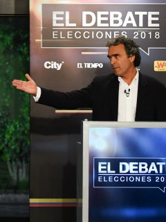 Gustavo Petro y Sergio Fajardo, políticos.