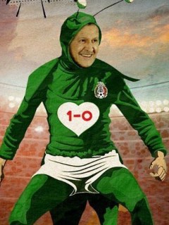 Meme de la victoria de México ante Alemania