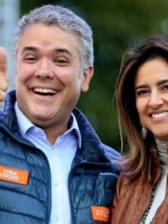 Duque y su esposa EFE