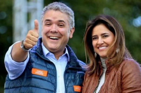 Duque y su esposa EFE