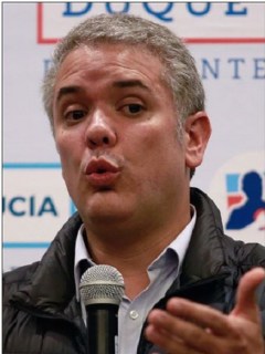 Iván Duque y Sergio Fajardo