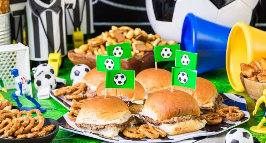 Comida fútbol