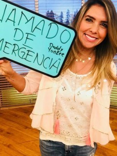 Mónica Rodríguez, presentadora.