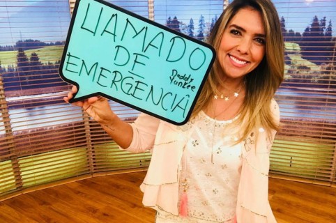 Mónica Rodríguez, presentadora.