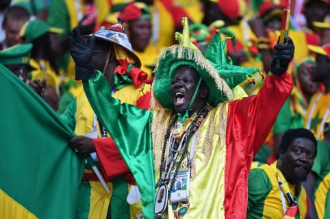 Hinchas de Senegal