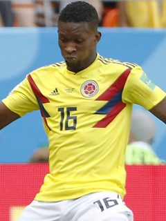 Jéfferson Lerma con la Selección Colombia ante Japón.