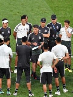 México entrenando