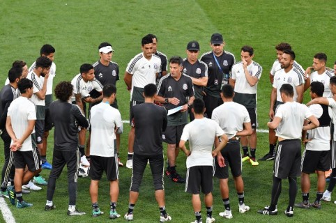 México entrenando