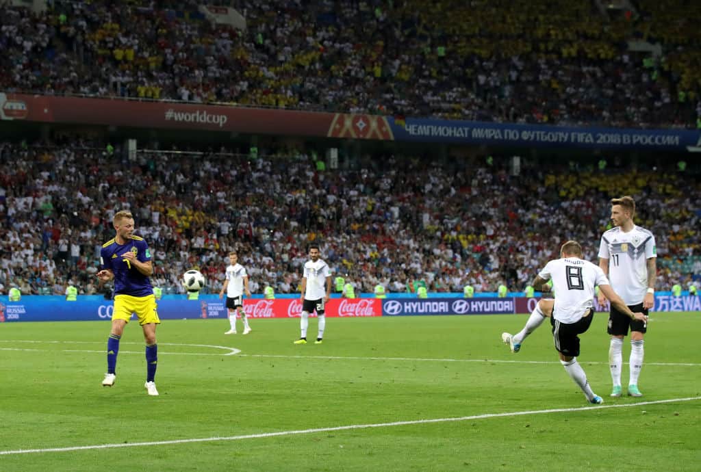 Gol de Toni Kroos ante Suecia Gol de Toni Kroos ante Suecia