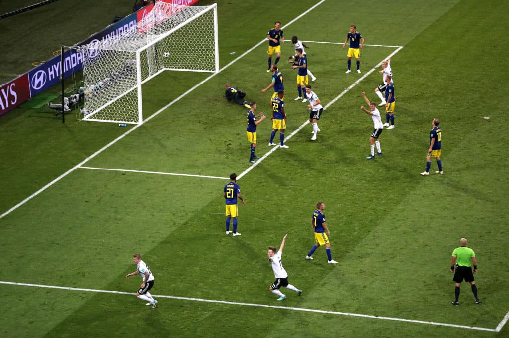 Gol de Toni Kroos ante Suecia Gol de Toni Kroos ante Suecia