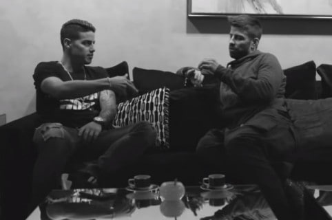 James con Piqué