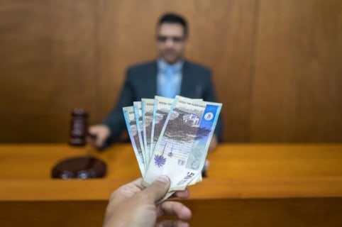 Corrupción (imagen de ilustración)