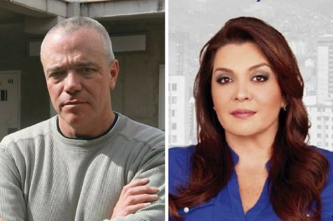 Jhon Jairo Velásquez, alias Popeye, y la congresista Margarita Restrepo