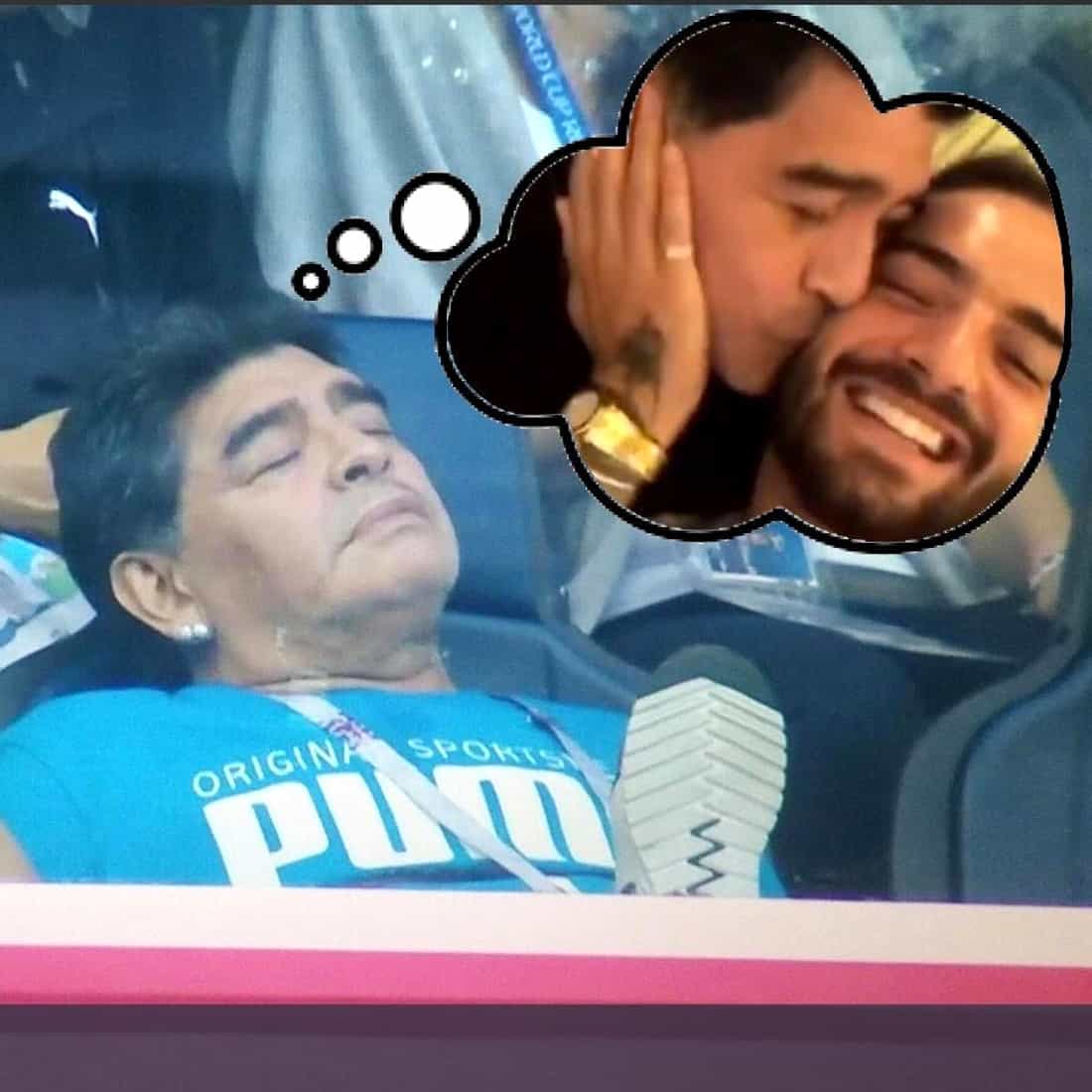 Memes De Maradona ‘poseído En Partido Argentina Nigeria 5893