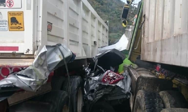Accidente en vía Girardot-Bogotá