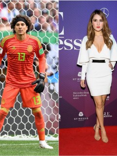 Dulce María y Memo Ochoa