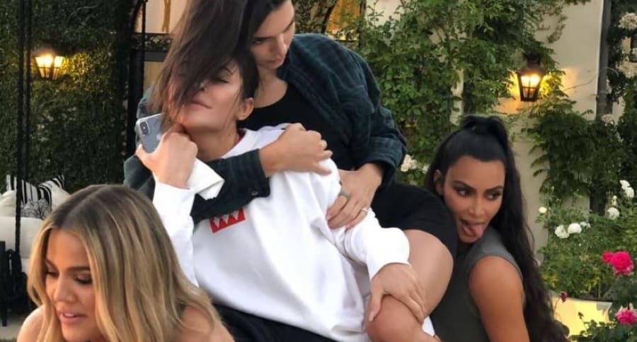 Khloé Kardashian, Kylie Jenner, Kendall Jenner y Kim Kardashian