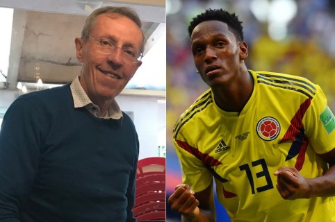 Navarro y Yerry Mina