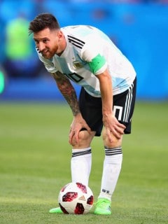 Lionel Messi, en el Mundial
