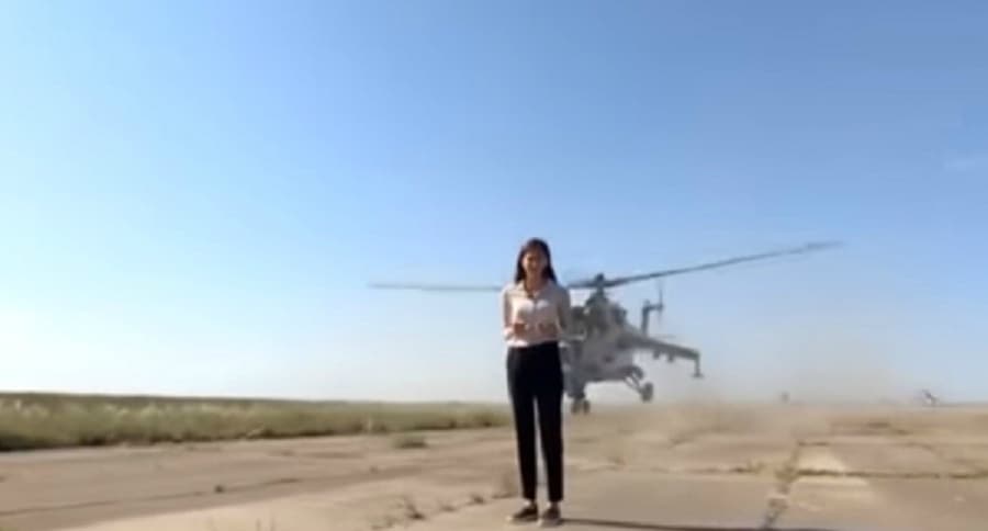 Reportera Helicóptero