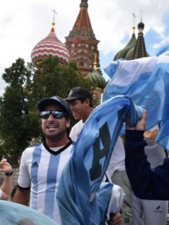 argentinos en Rusia 2018 AFP